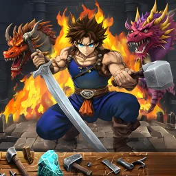 Hammer Of Fury: Idle AFK RPG simgesi